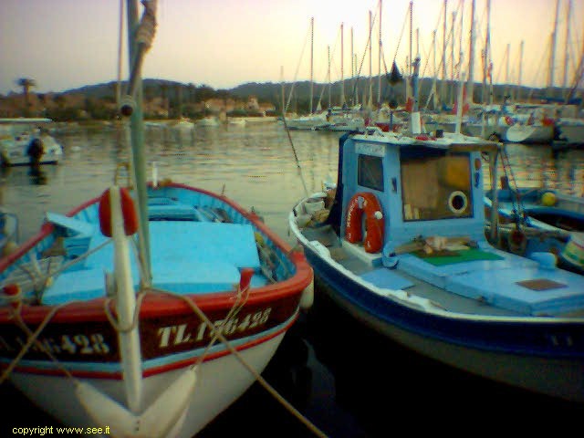 Barche di Pescatori a Porquerolles